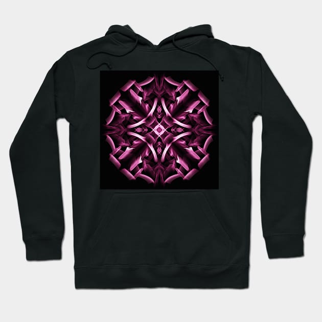 Purple smoke mandala Hoodie by JunkfoodDesign